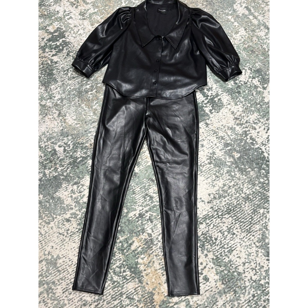 Dolce Cabo Polyurethane 2 Piece Women's Suit